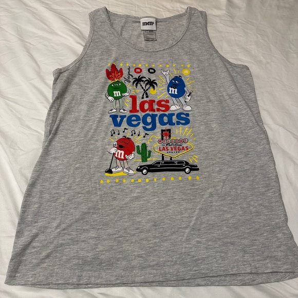 M&M'S Other - M&M'S Las Vegas Gray Tank Children’s XL